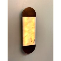 Marble Wall Lamp with Gold...
