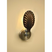 Shell Texture Antique Brass...