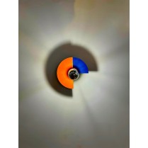 Rotating Blue and Orange...