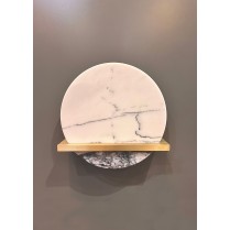 Recessed Marble Disc Wall...
