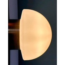 Wall Light with Gold Half...